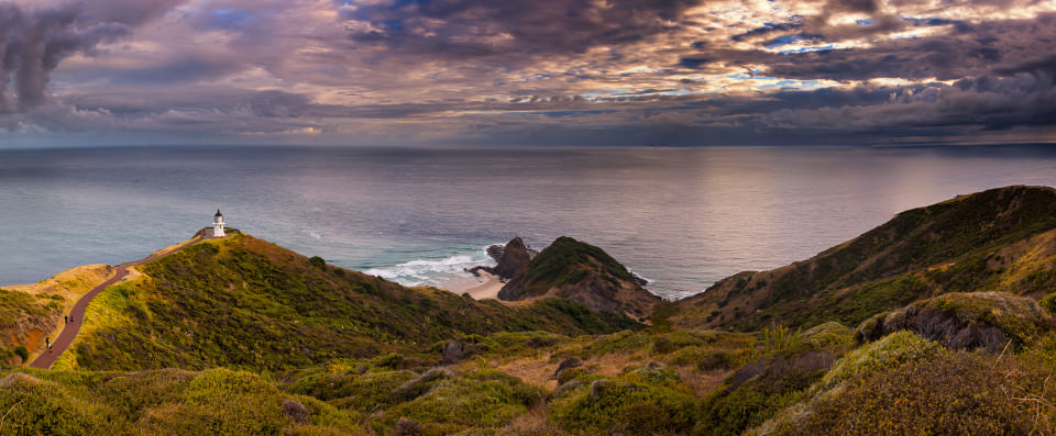 The-official-photographers-New-Zealand-cape-reinga-sunrise-panorama