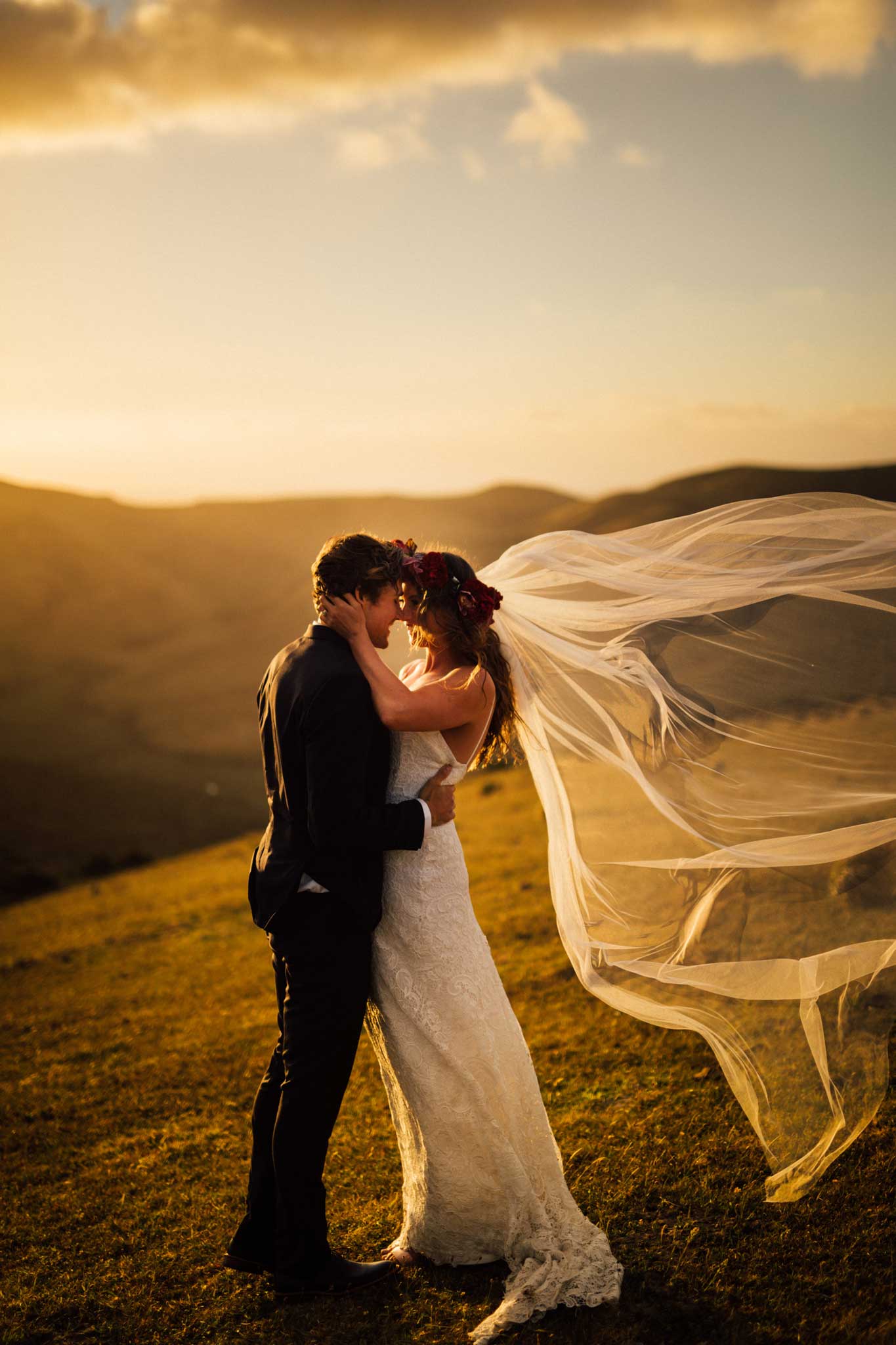 jonkers farm top sunset wedding photographers