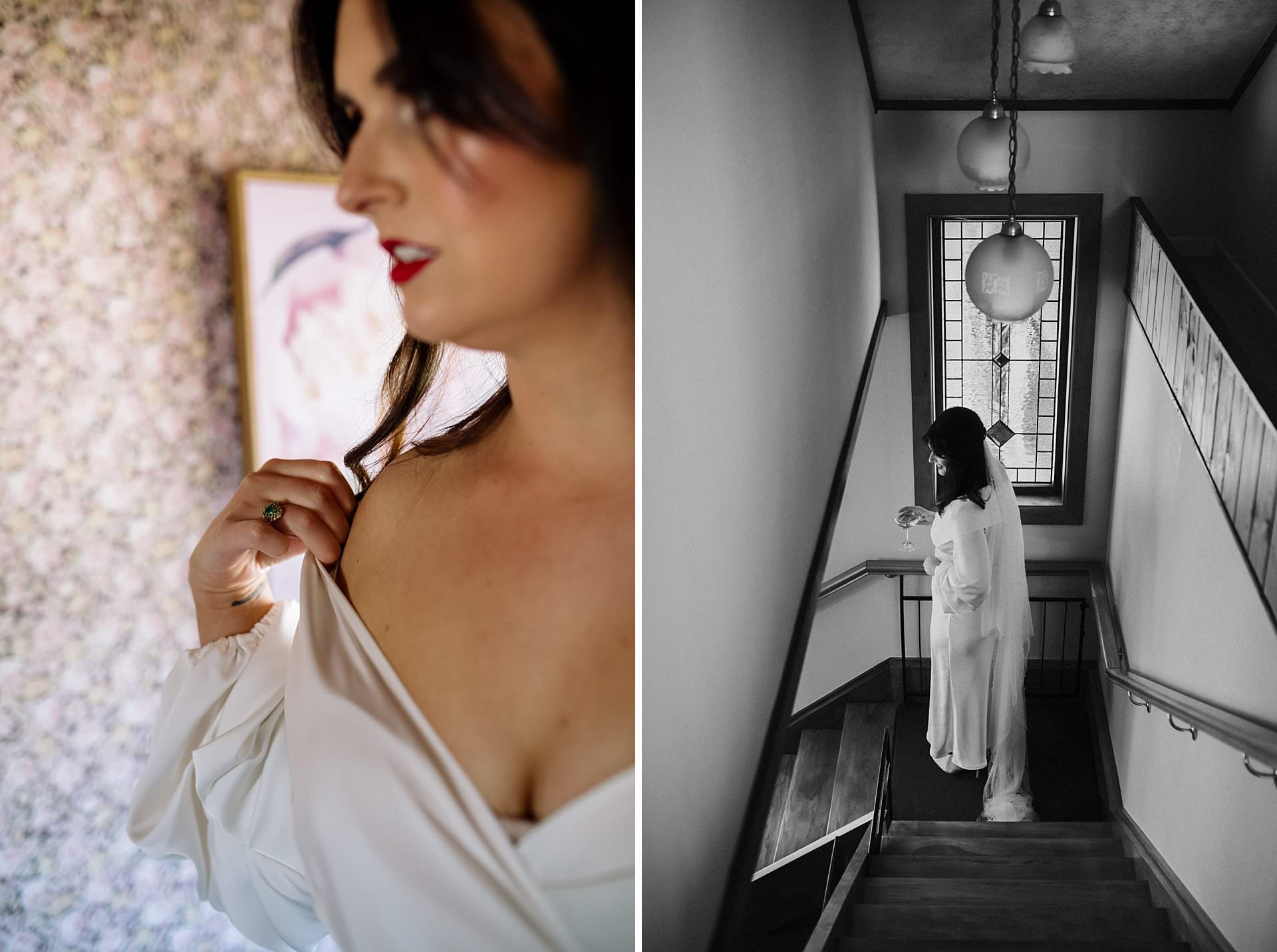 Bride portraits in grace loves lace veil