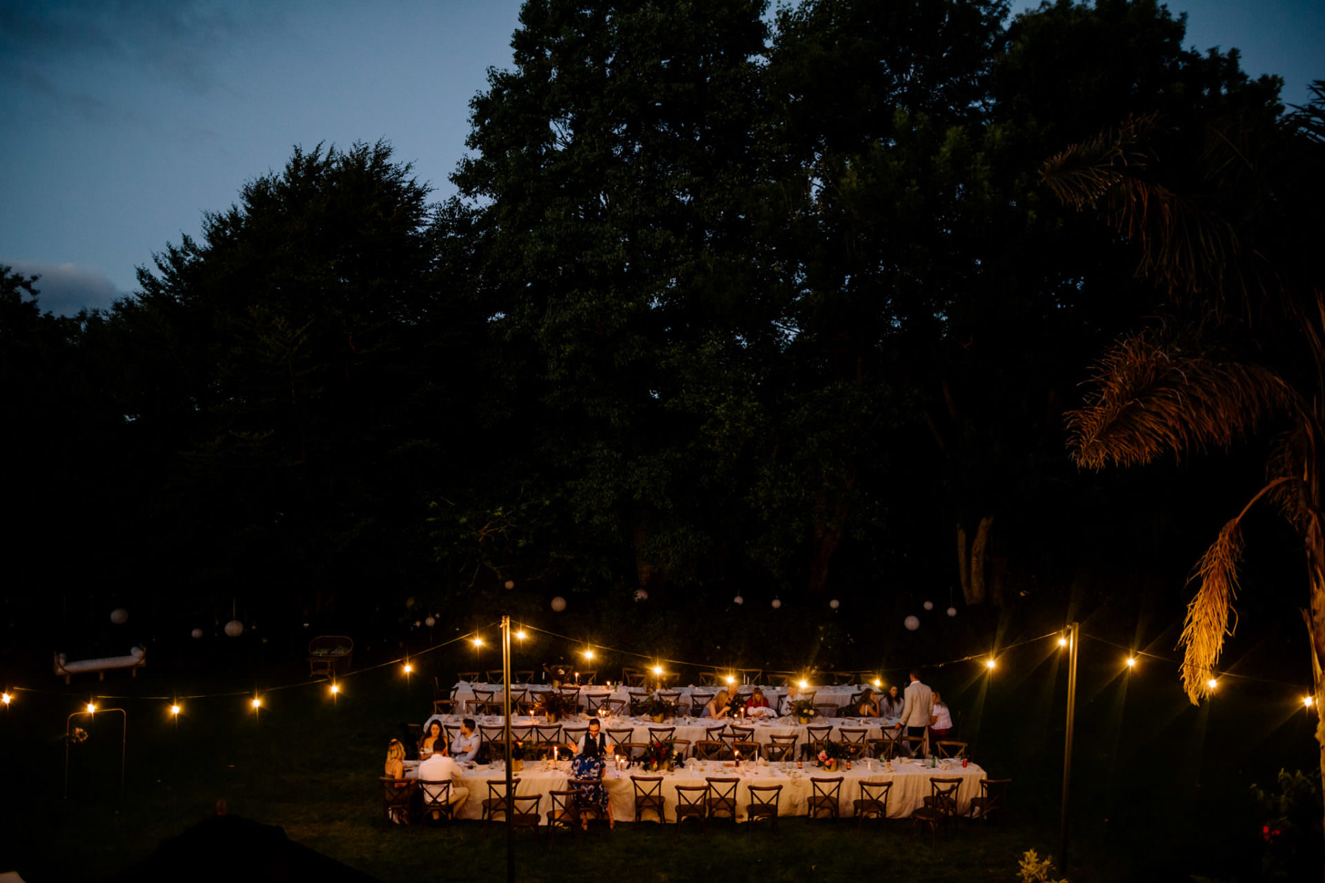Narrows Landing Hamilton outdoor wedding Reception