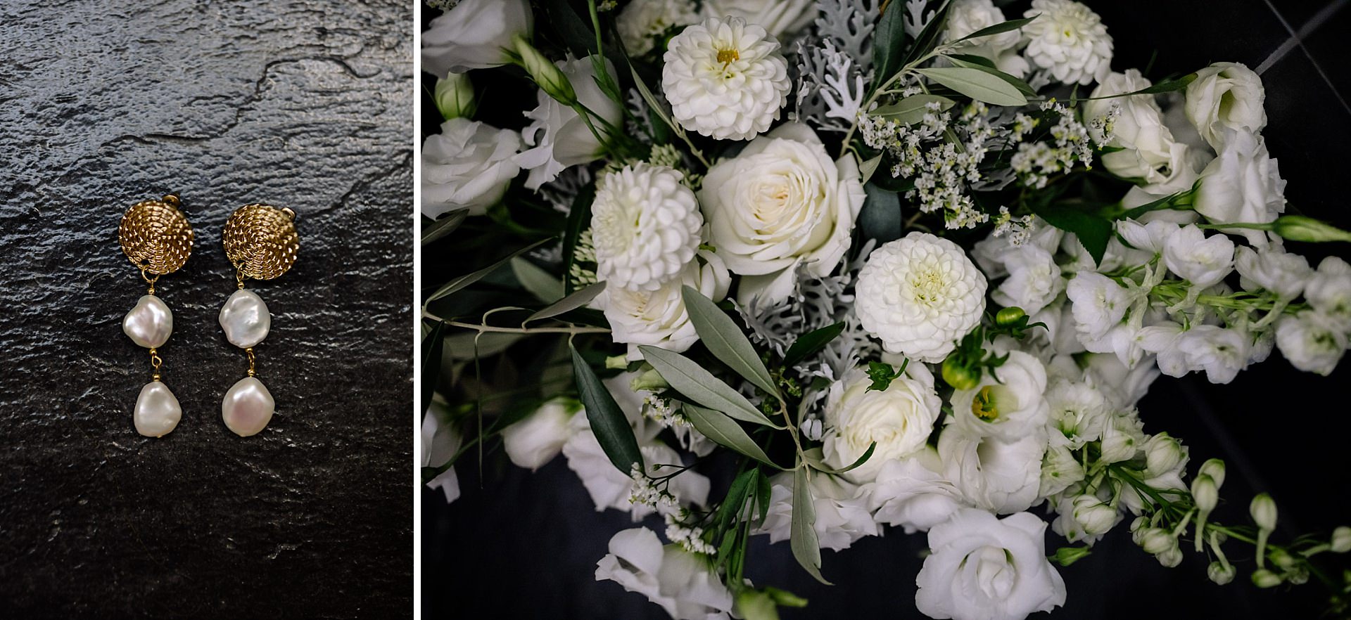 Bridal bouquet by Hamilton Florist