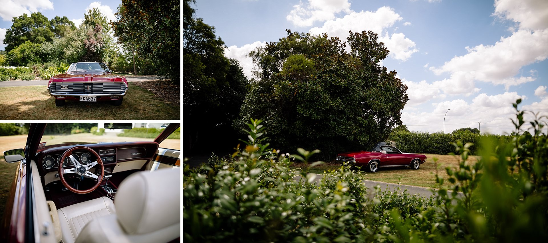 Hamilton NZ Vintage Wedding Car