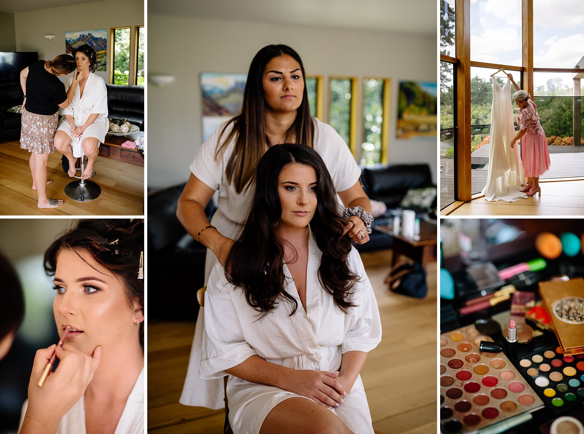 Bride wedding day makeup